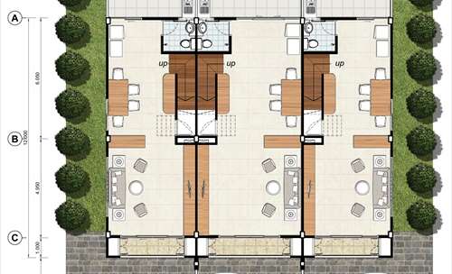 ทาวน์โฮม 3 ชั้น town in town ,รามฯ43,รามฯ53/1 ใกล้เลียบทางด่วนเอกมัยรามอินทรา