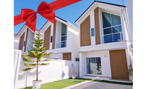 บ้านเดี่ยวสร้างใหม่ 2 ชั้น 40 ตรว. ซอย นวมินทร์ 24 อุเทน 17 ใกล้เดอะมอลล์บางกะปิ 0
